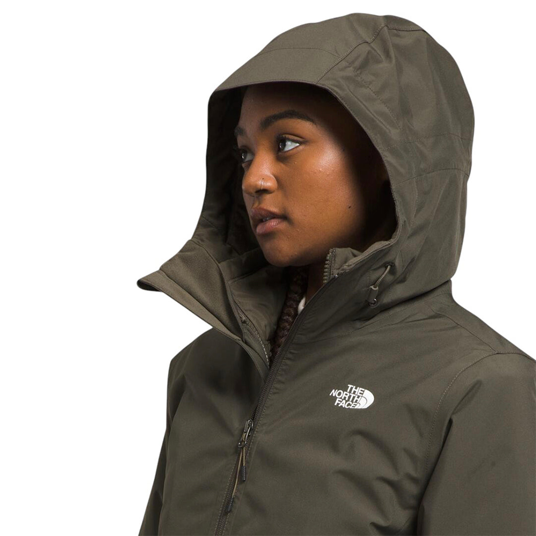 CHAQUETA CARTO PARA MUJER COLOR OLIVO