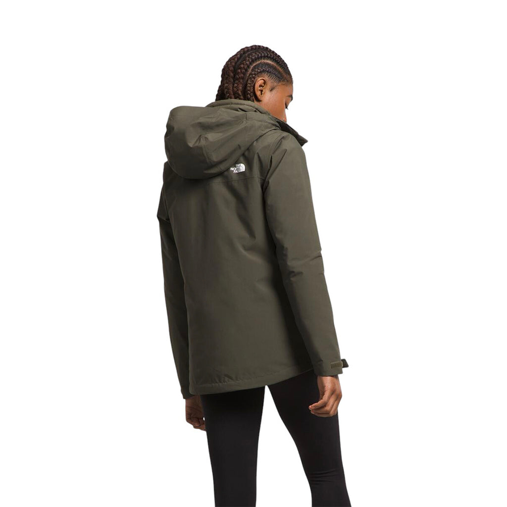 CHAQUETA CARTO PARA MUJER COLOR OLIVO