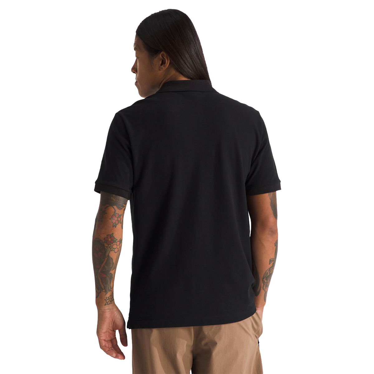 Camisa Essential Regular Polo para hombre color negro