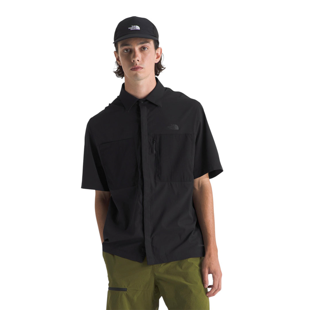 Camisa Hike Lightrange para hombre color negro