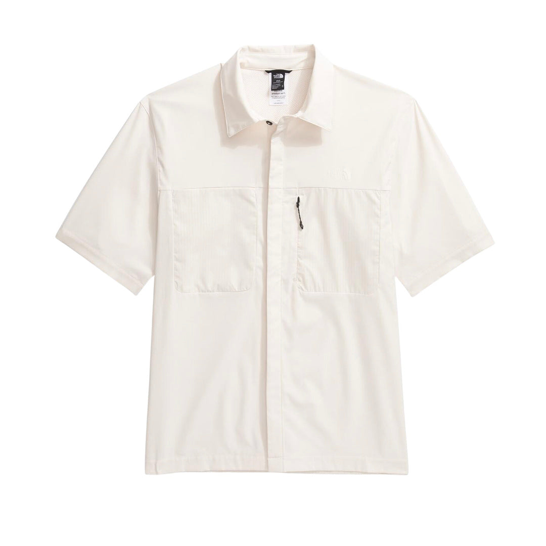 Camisa S/S Lightrange para hombre color blanco