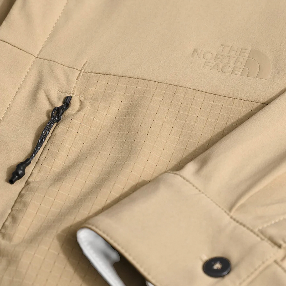 Camisa Lightrange Hike para hombre color beige
