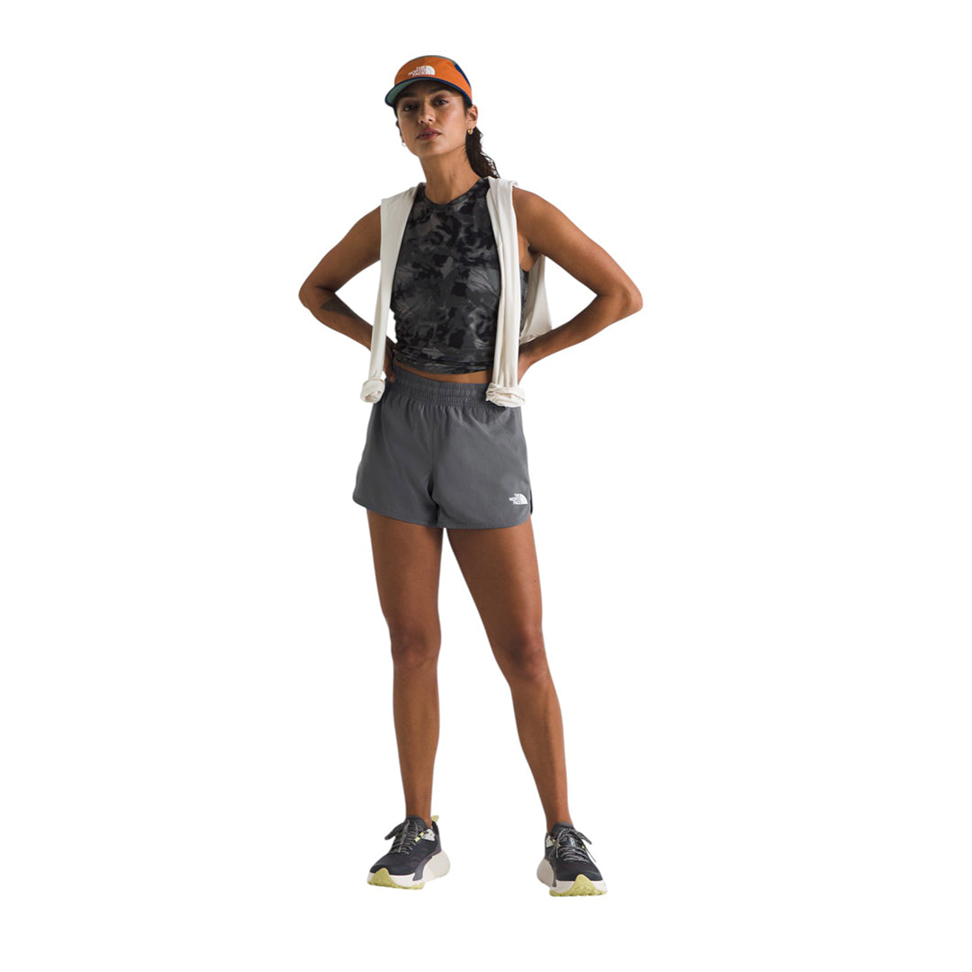Short Flex Woven para mujer color gris