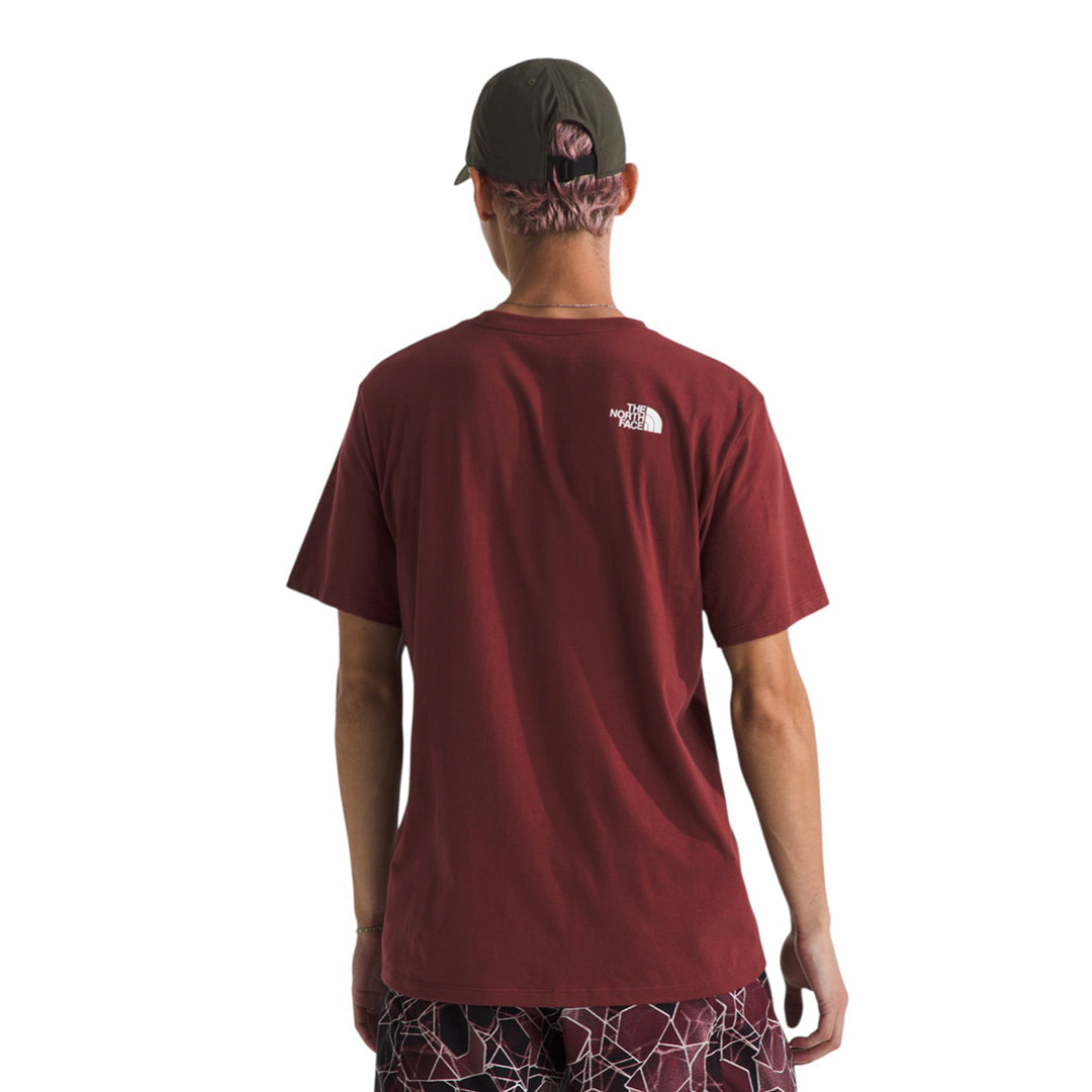 Camiseta Dome Tee para hombre color vino