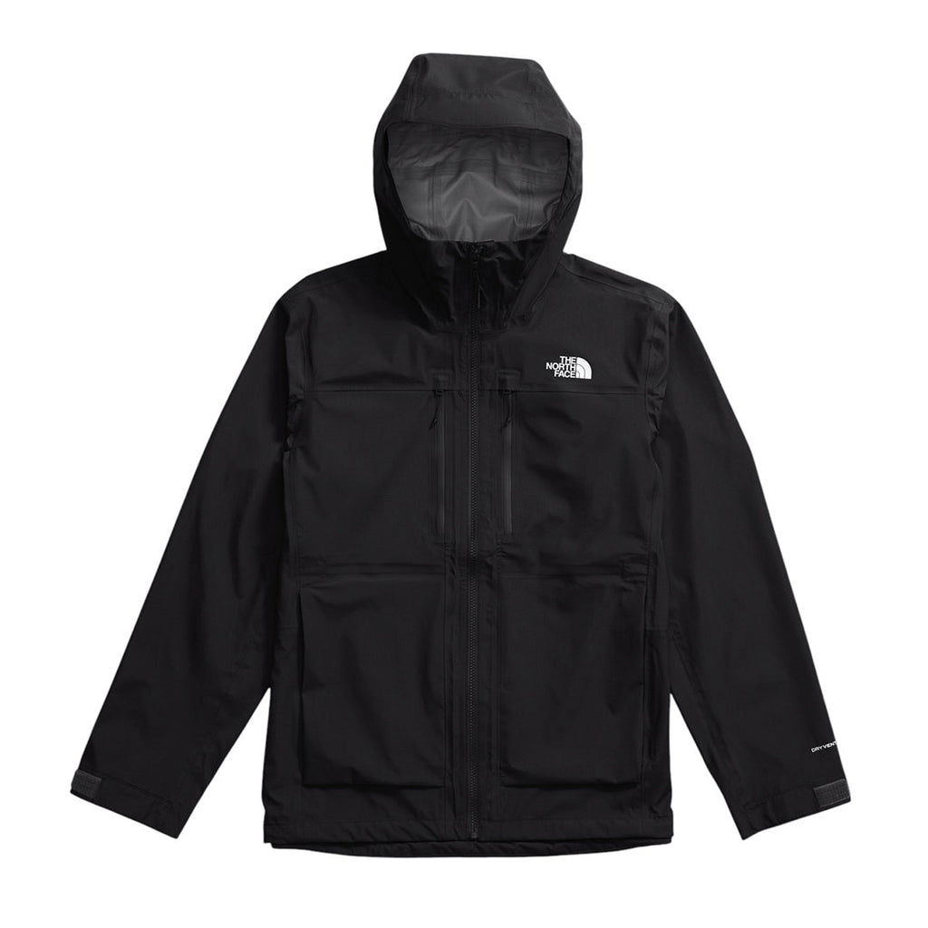 Chaqueta impermeable Terrain Vista 3L Pro para hombre color negro