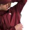 Chaqueta impermeable Venture 2 para hombre color vino
