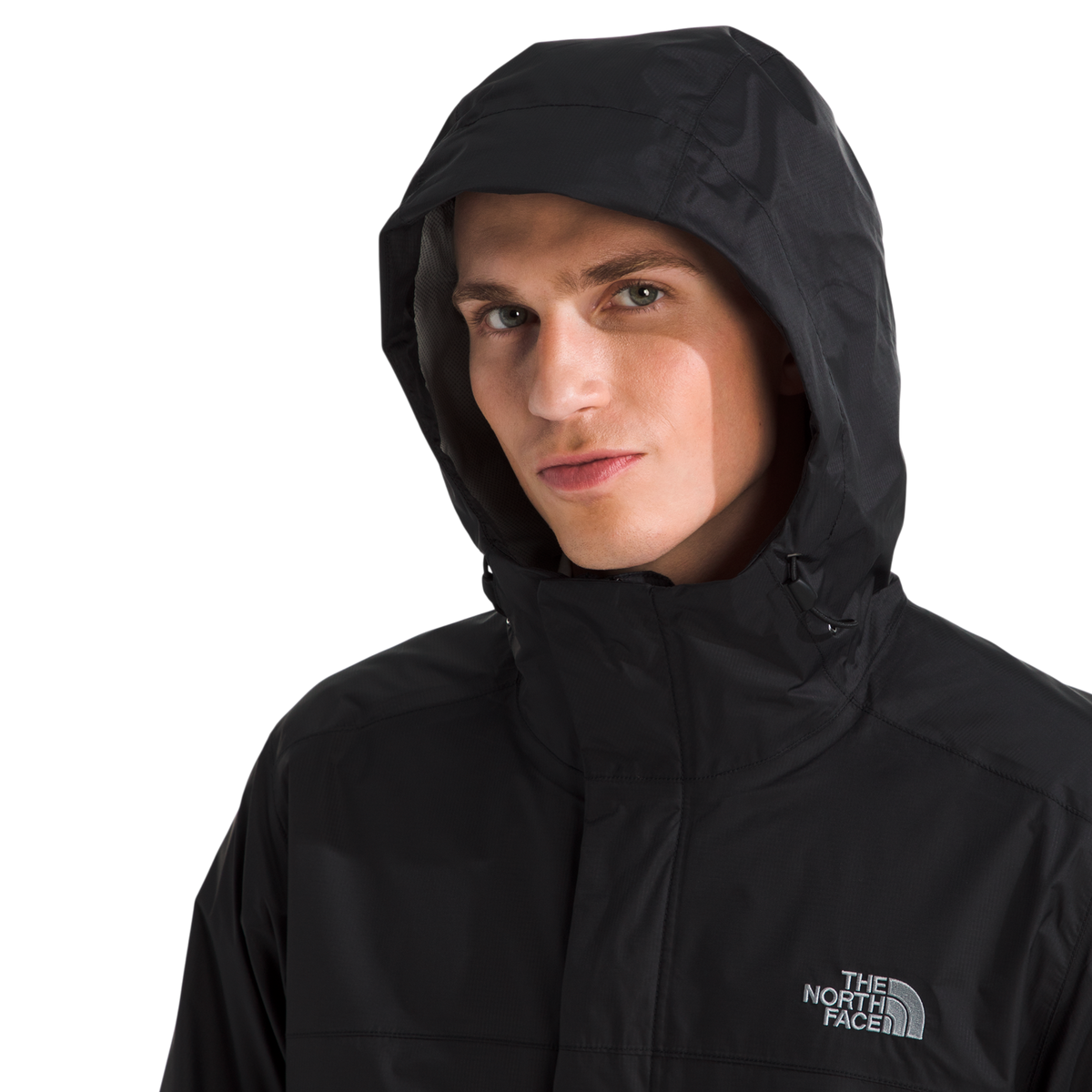 Chaqueta impermeable Venture 2 para hombre color negro
