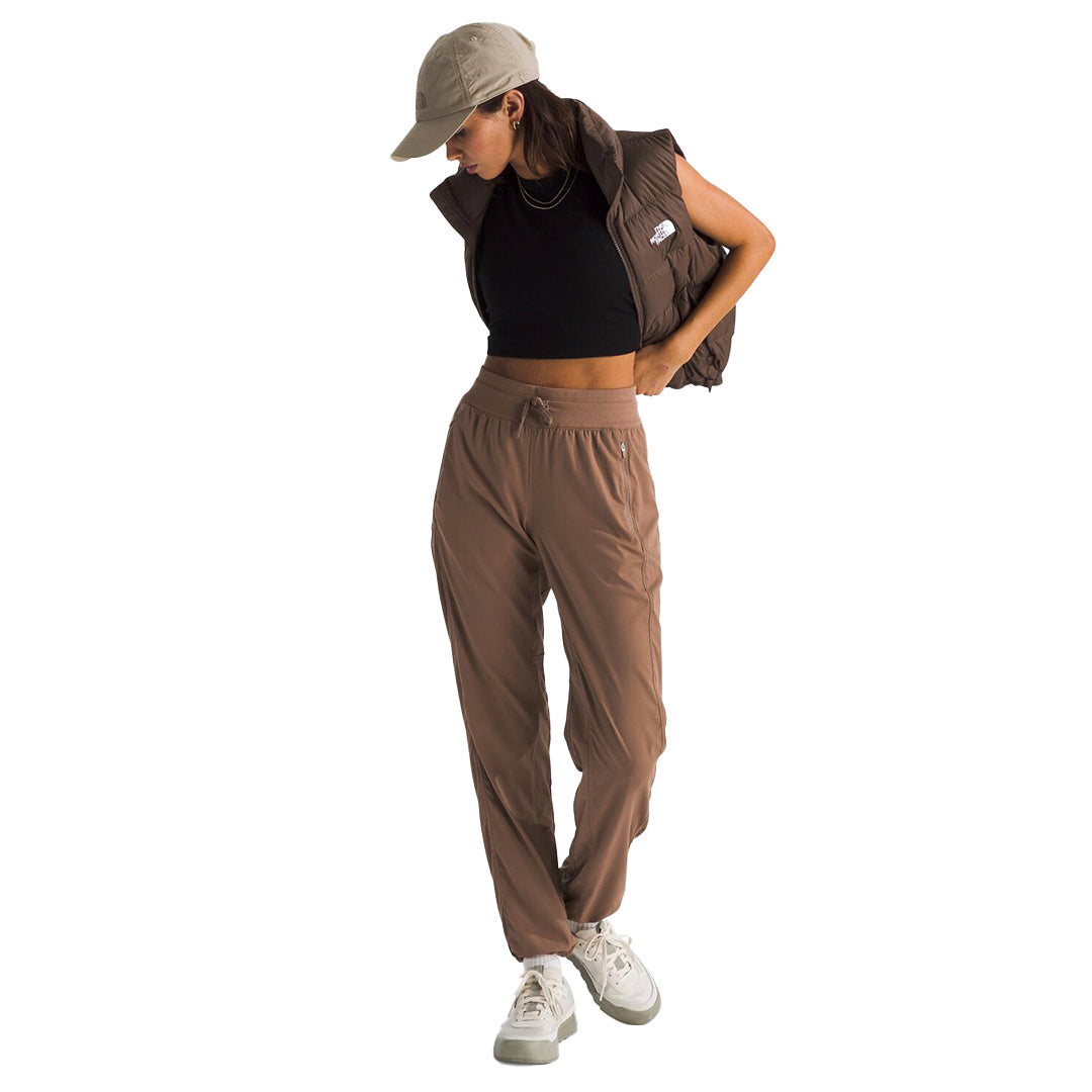 Pantalón Aphrodite Motion para mujer color café