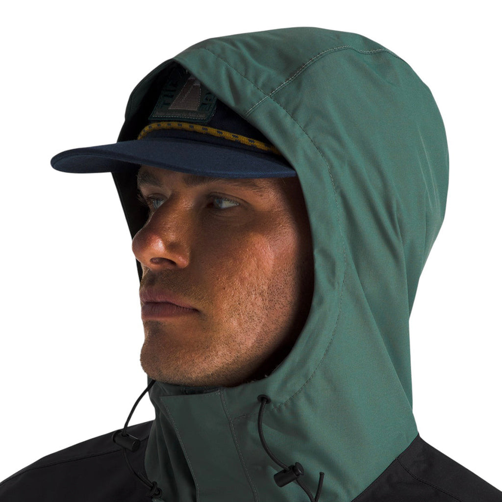 Chaqueta impermeable Antora para hombre color verde