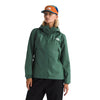 Chaqueta impermeable Antora Rain para mujer color verde