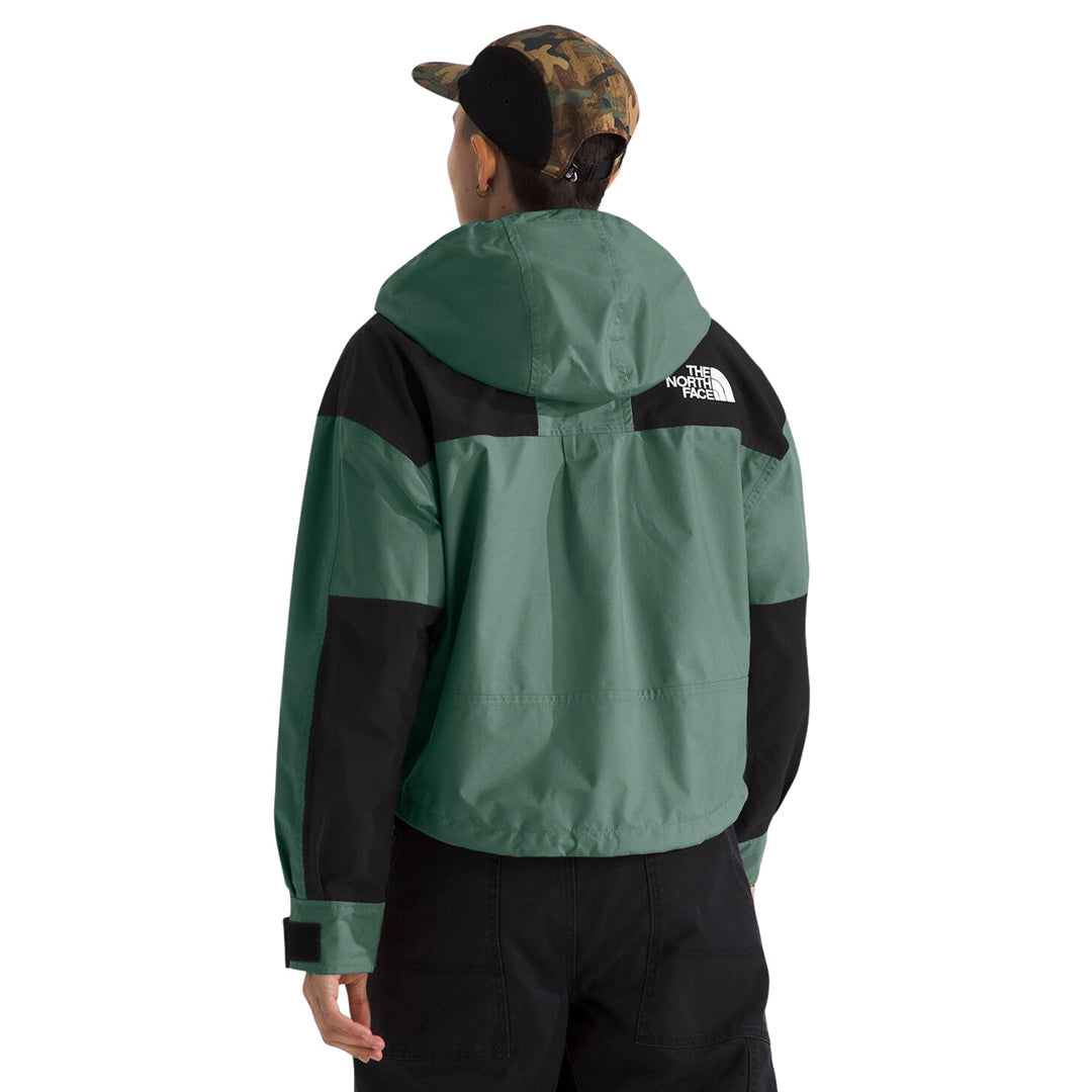 Chaqueta impermeable Reign para mujer color verde