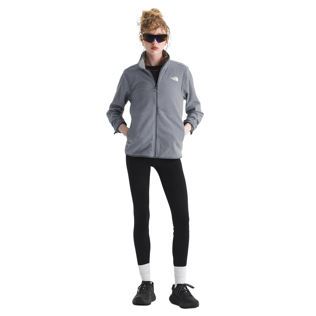Chaqueta Glacier Fleece para mujer color gris