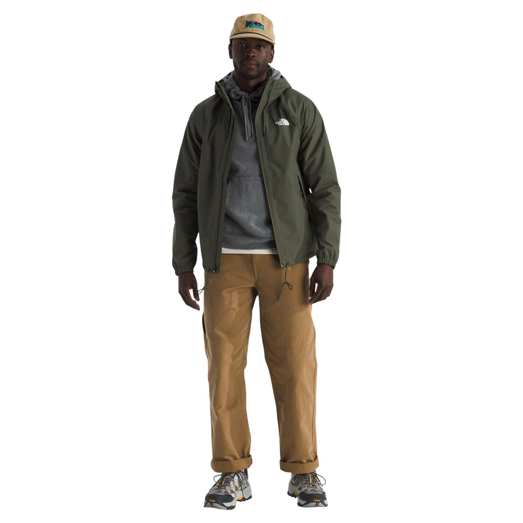 Chaqueta impermeable Antora Rain para hombre color olivo