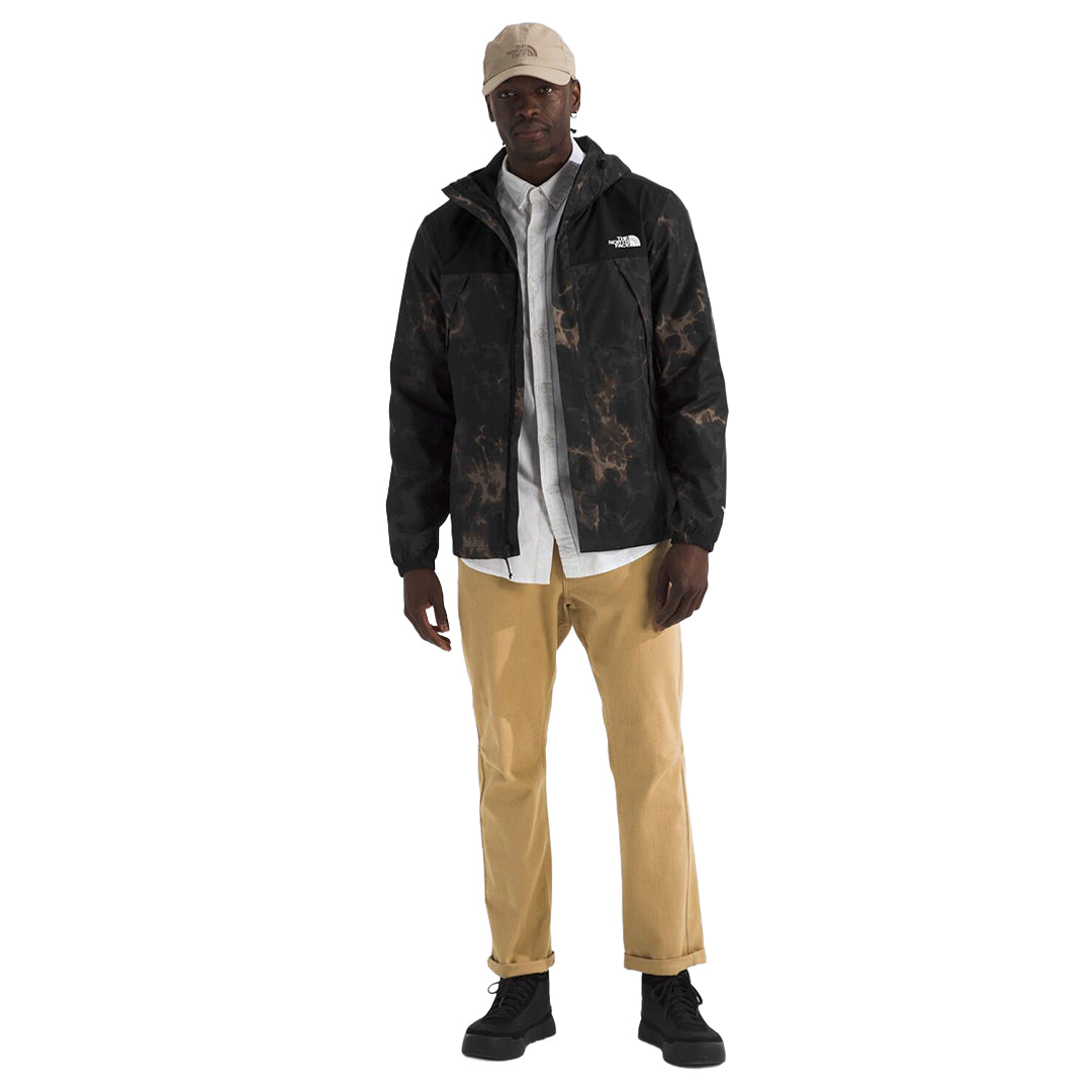 Chaqueta impermeable Antora para hombre color negro