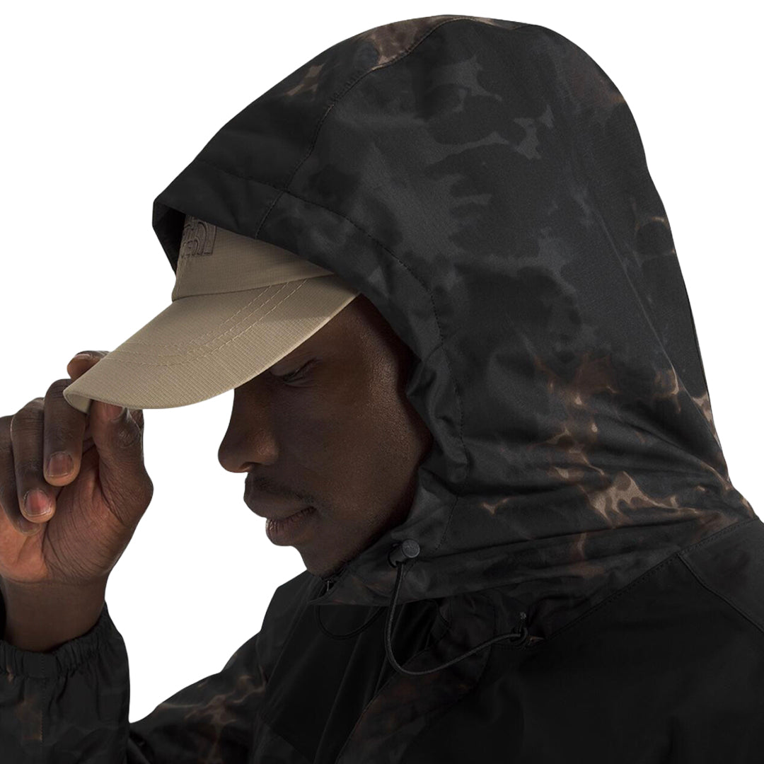 Chaqueta impermeable Antora para hombre color negro