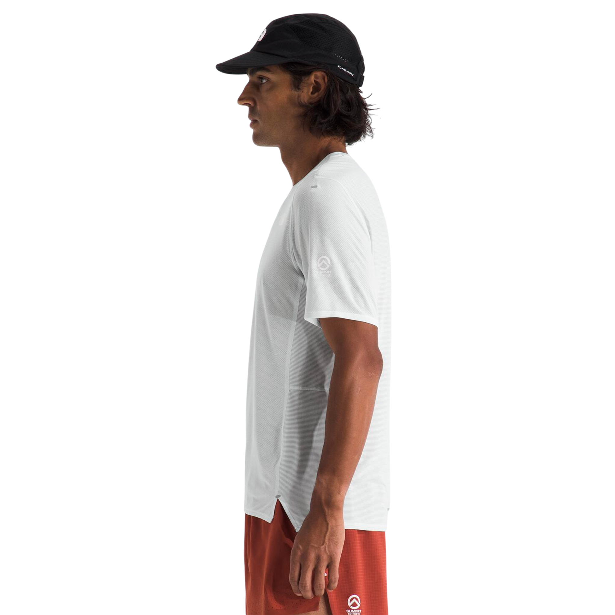 Camiseta Summit para hombre color blanco