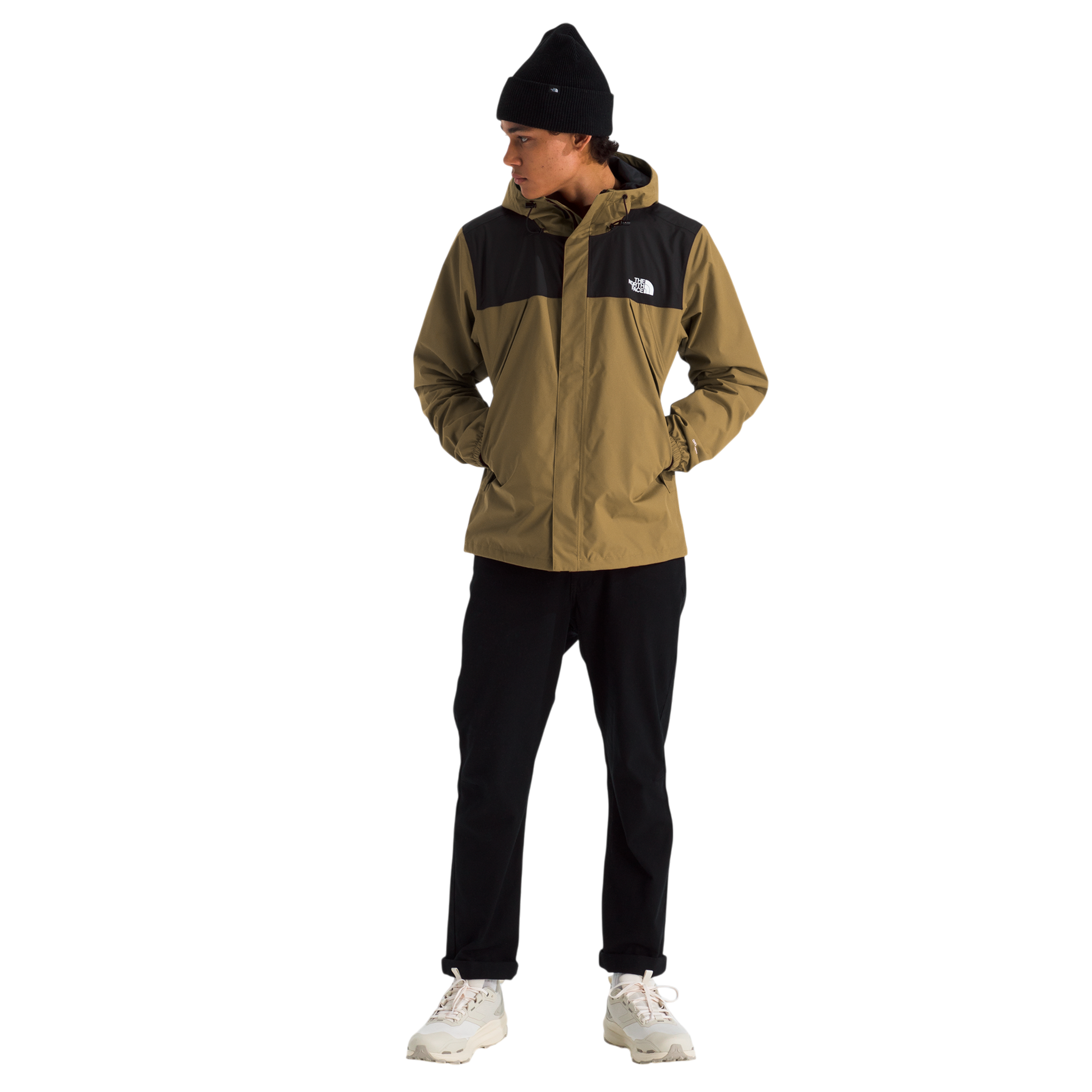 Chaqueta impermeable Antora para hombre color verde