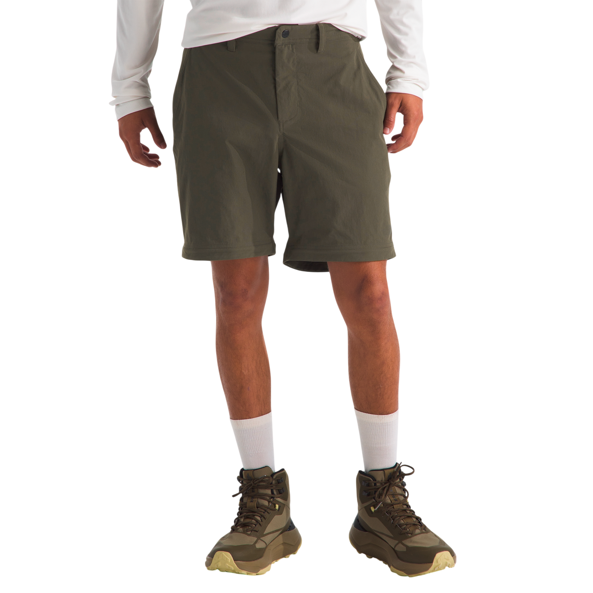 Pantalón convertible Basin para hombre color olivo