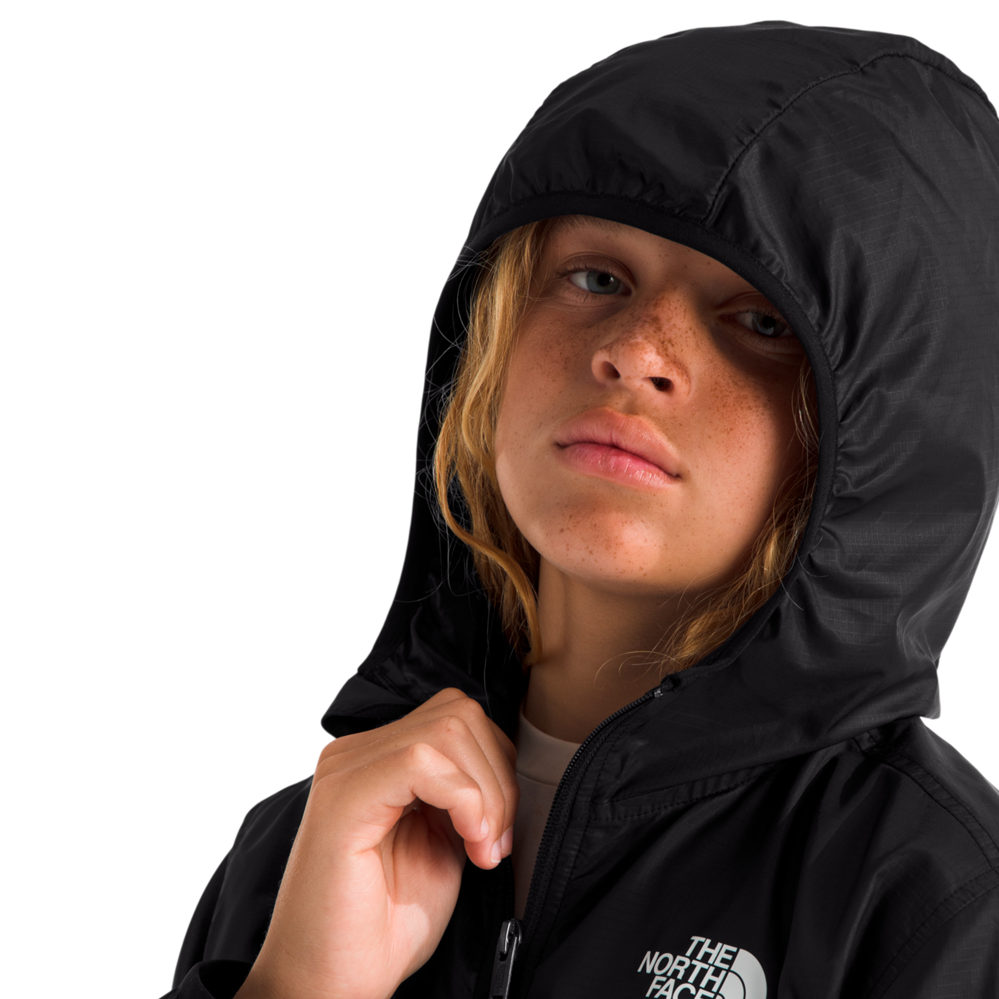 Chaqueta rompeviento Cyclo para niño color negro