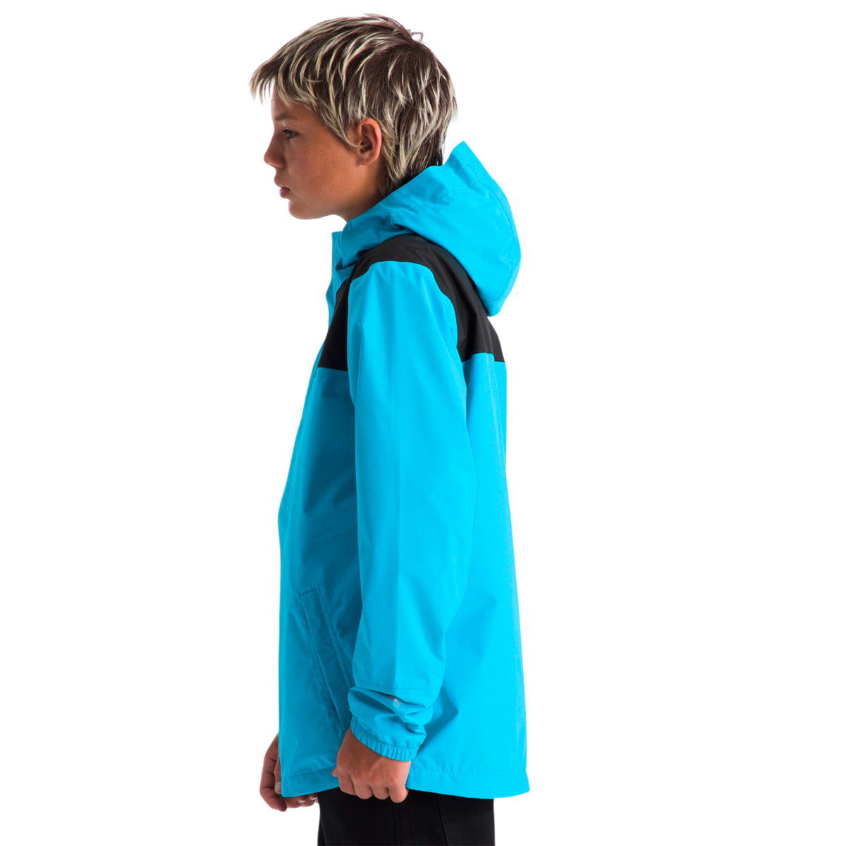 Chaqueta impermeable Antora para niño color aqua