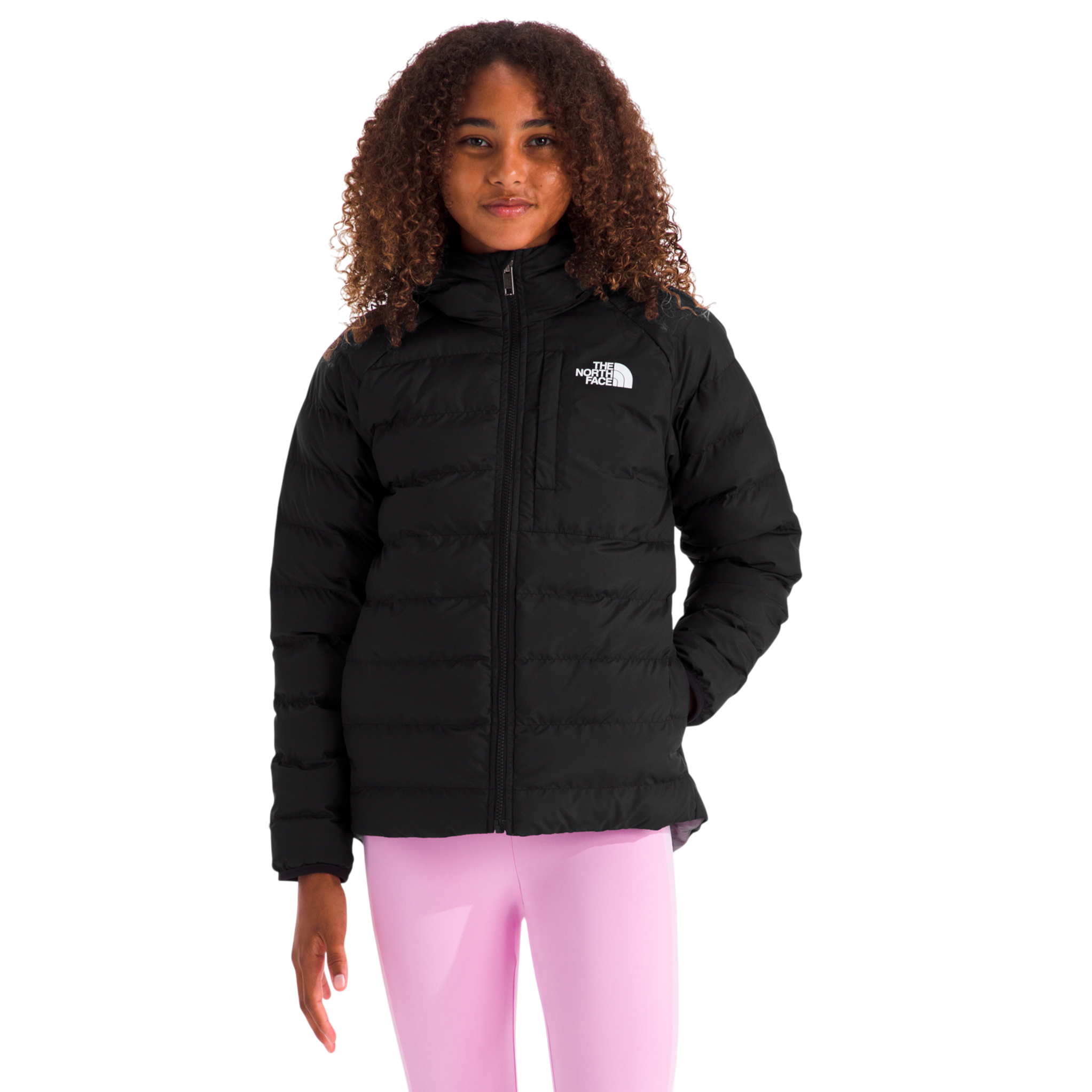 Chaqueta térmica Reversible para niña color negro