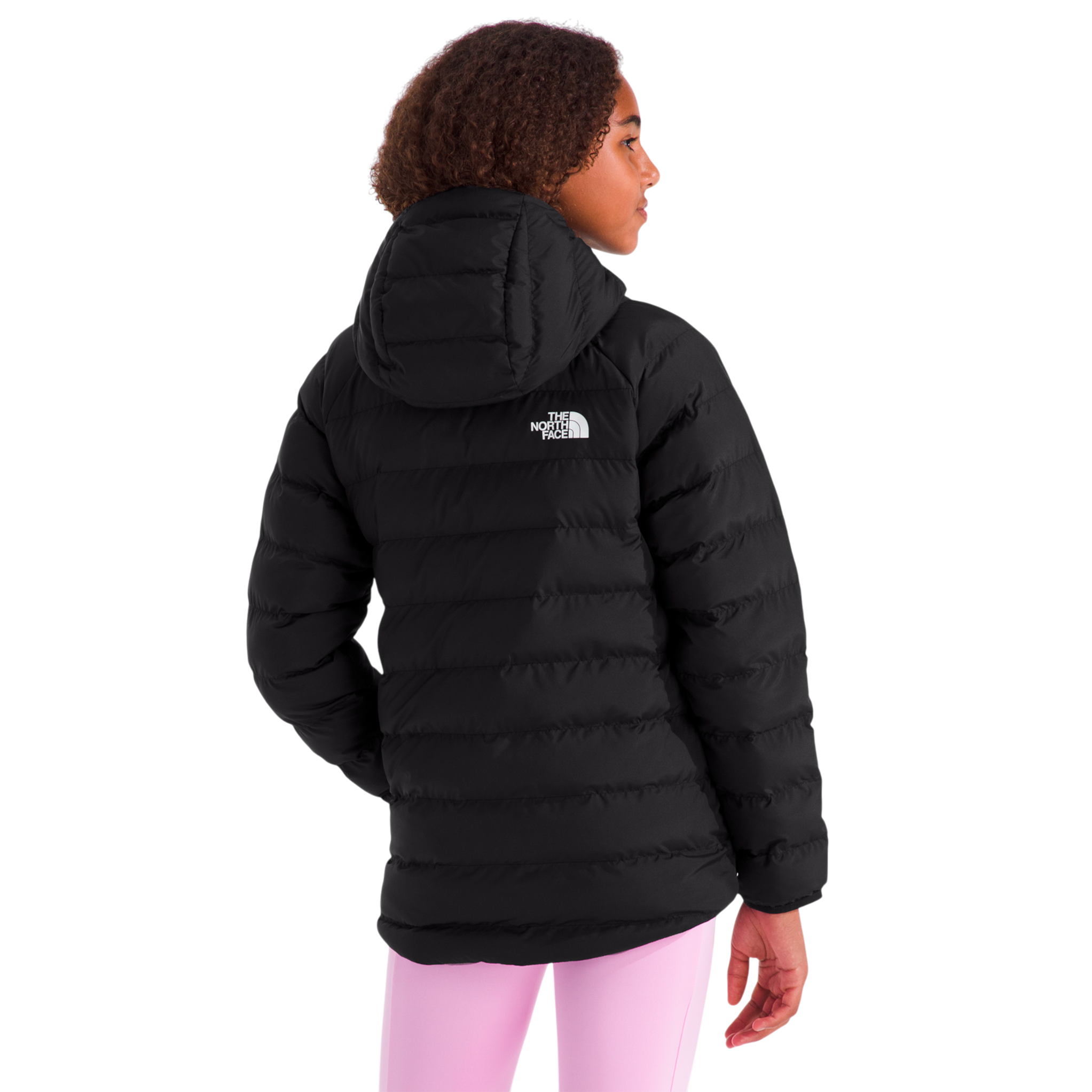 Chaqueta térmica Reversible para niña color negro