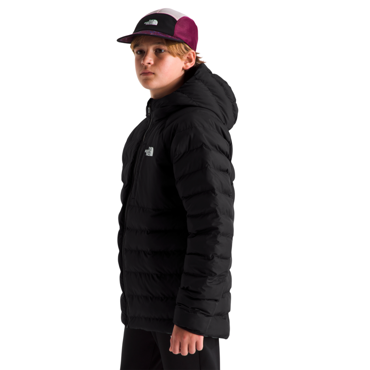Chaqueta térmica Reversible para niño color negro