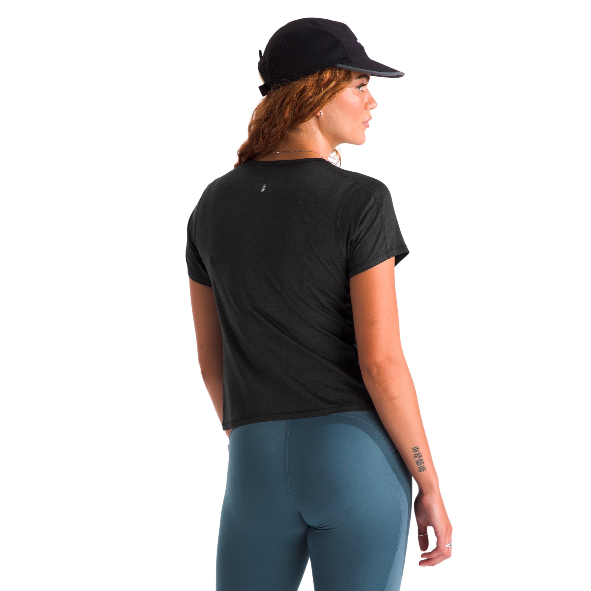 Camiseta Jaida para mujer color negro