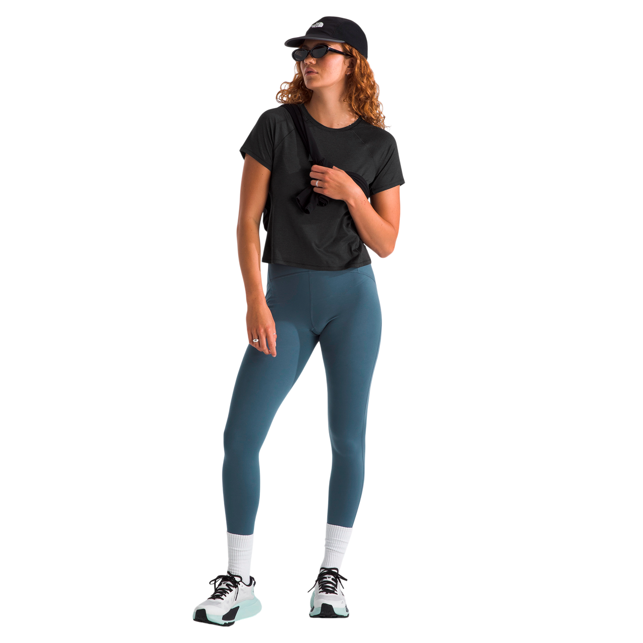 Camiseta Jaida para mujer color negro