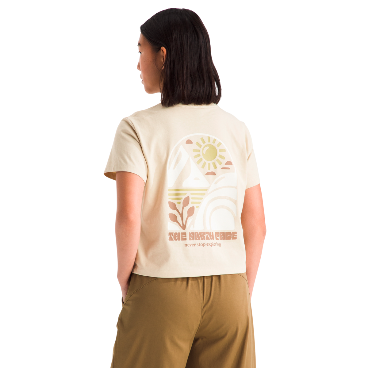 Camiseta Suncutesse para mujer color beige