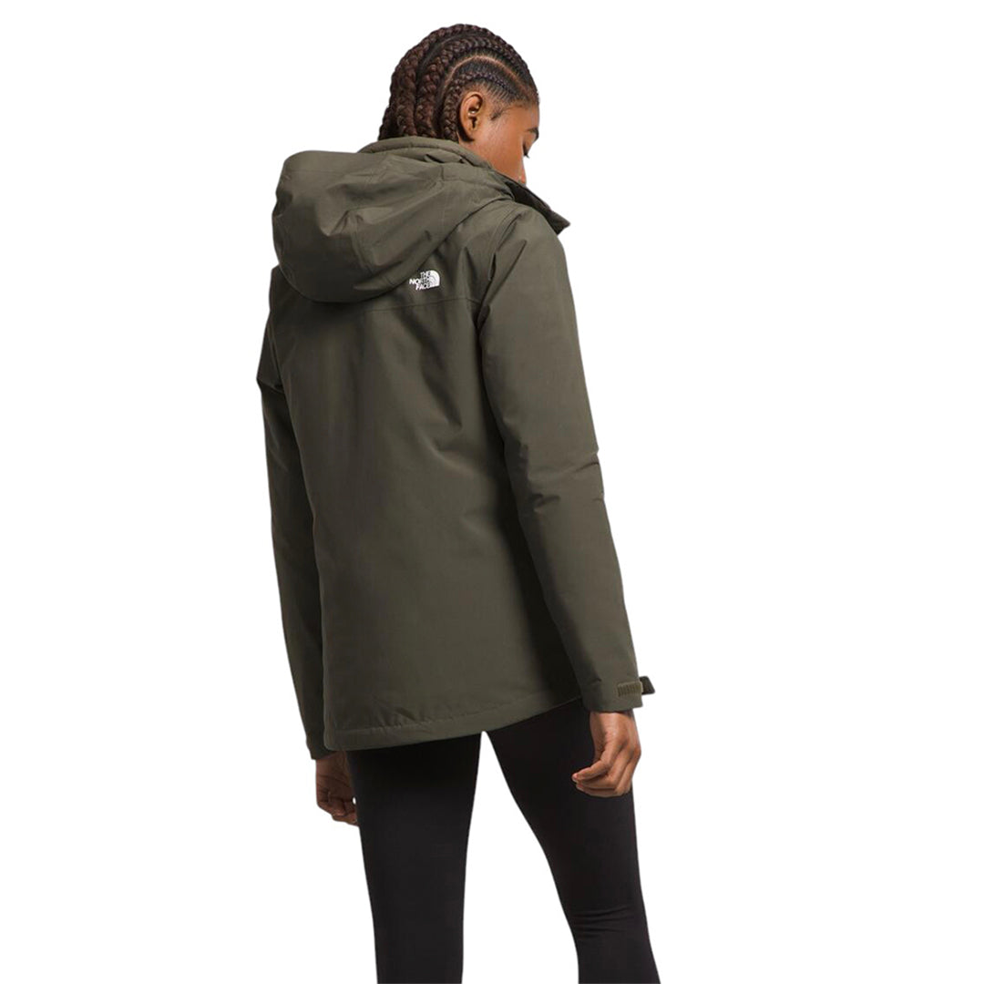 CHAQUETA CARTO PARA MUJER COLOR OLIVO