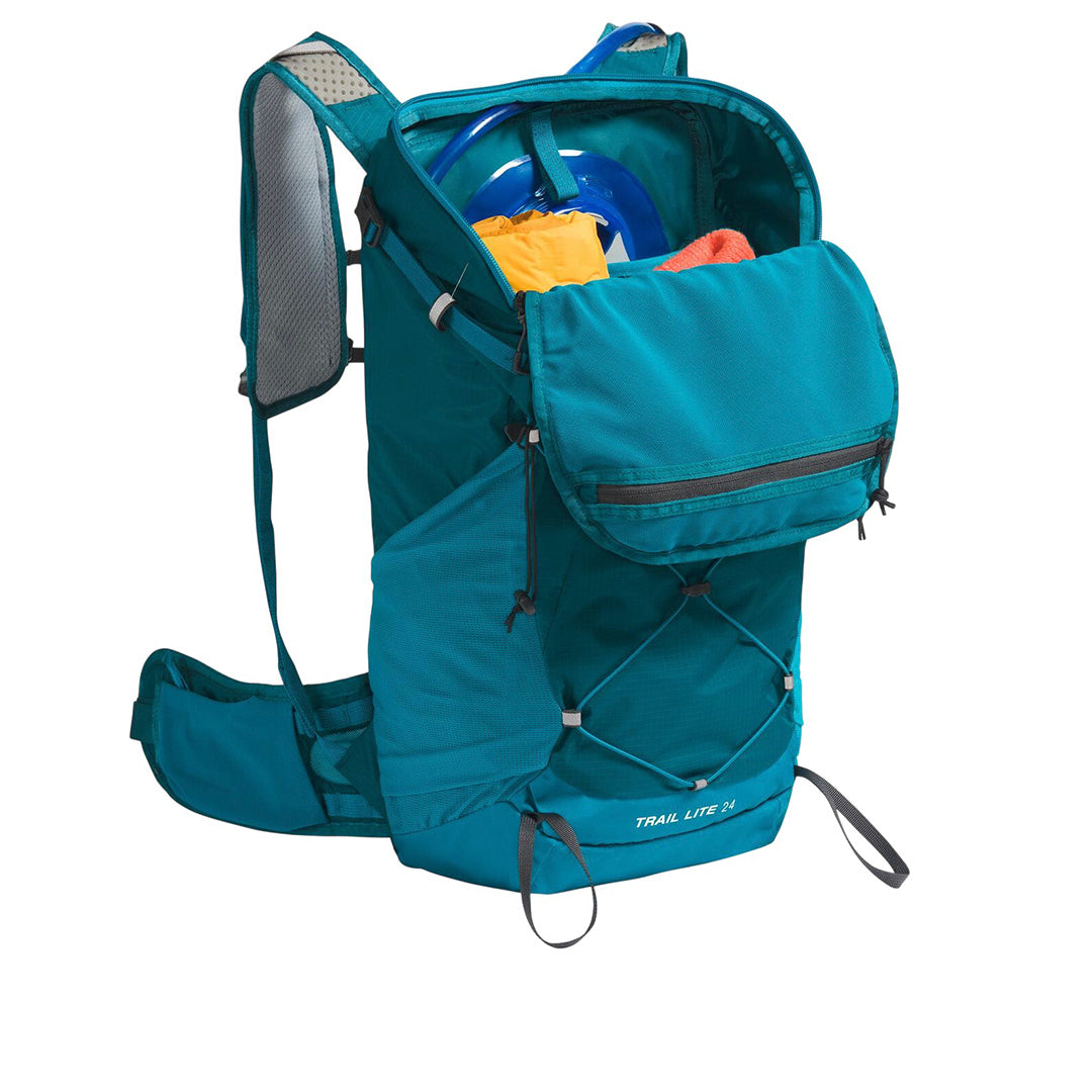 Mochila Terra 55 unisex color turquesa