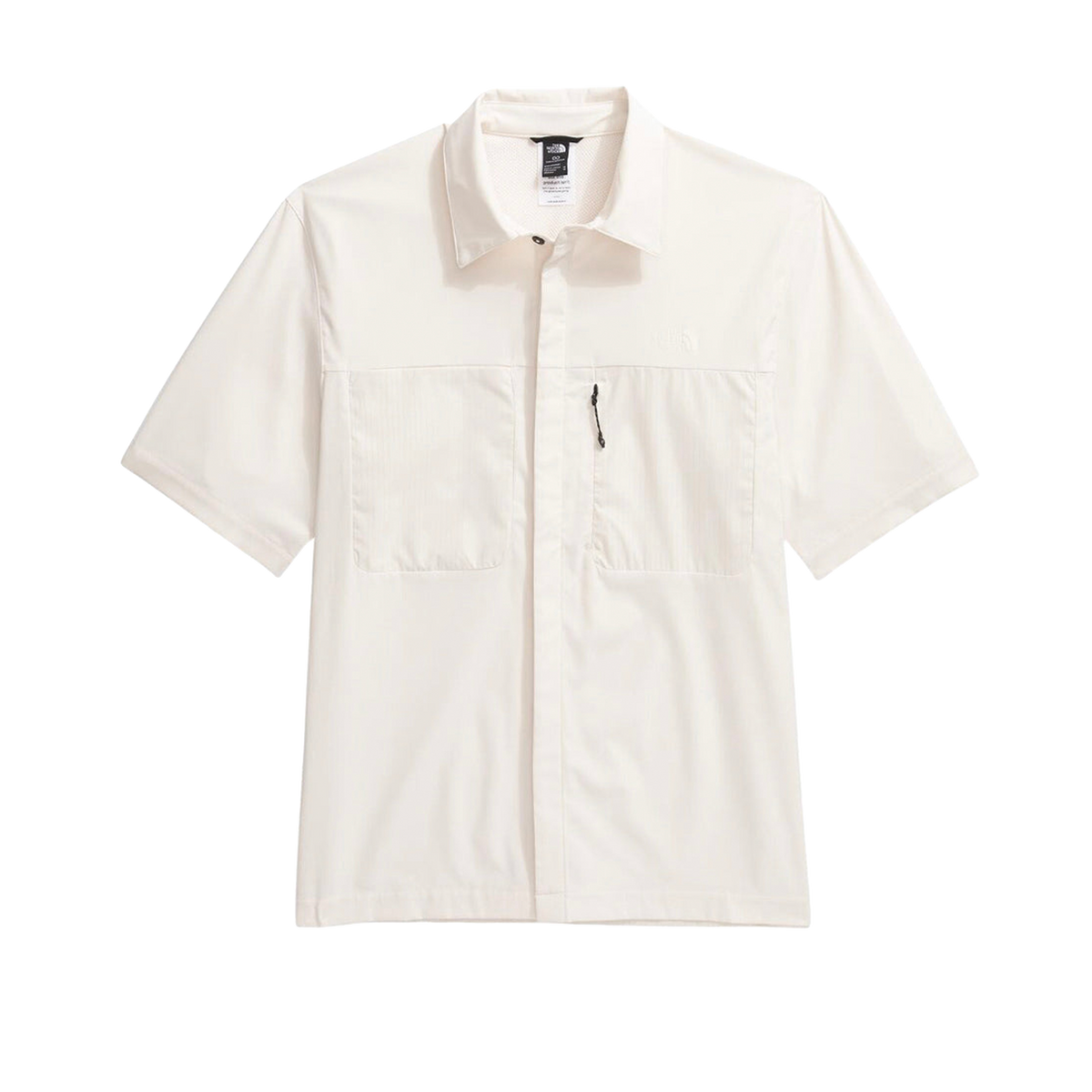 Camisa S/S Lightrange para hombre color blanco