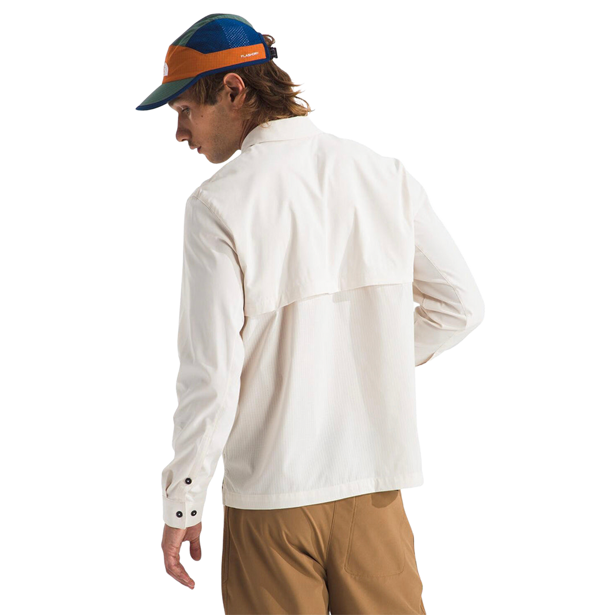 Camisa Lightrange Hike para hombre color blanco