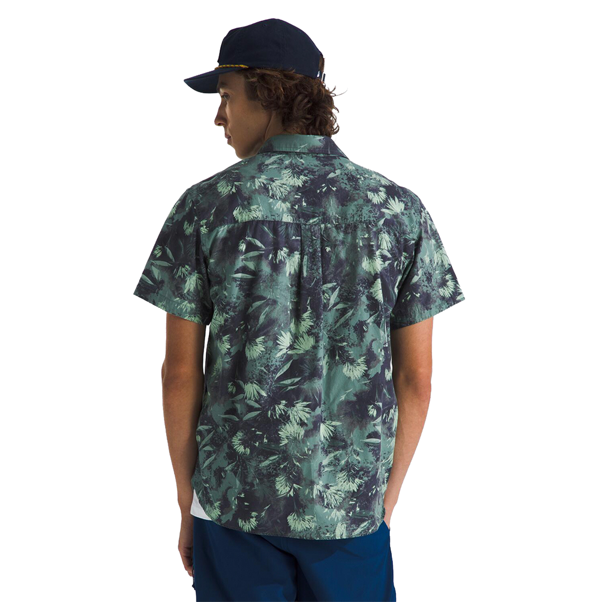 Camisa S/S Baytrail Pattern para hombre color verde