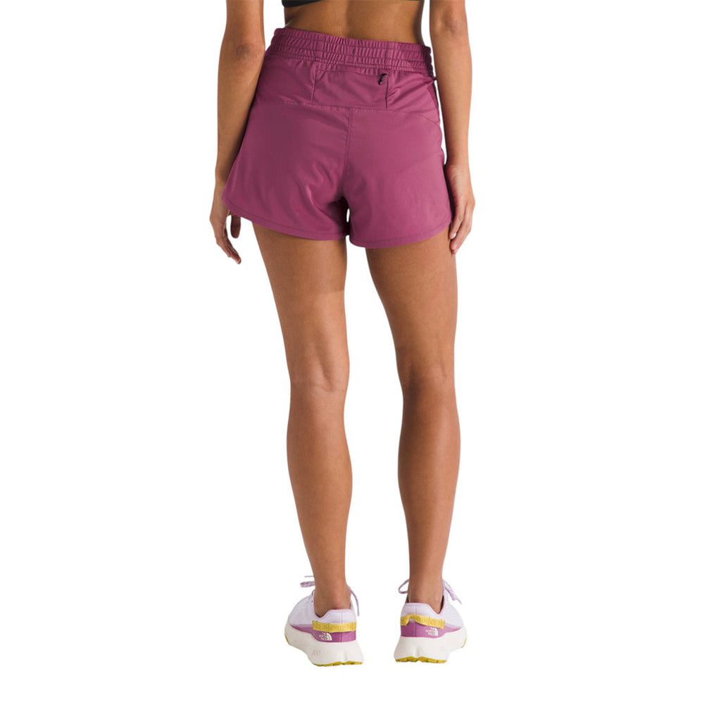 Short Flex Woven para mujer color morado