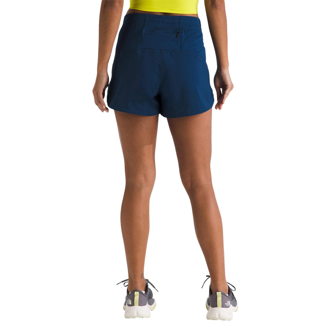 Short Flex Woven para mujer color azul