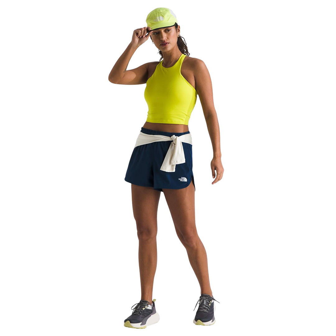 Short Flex Woven para mujer color azul