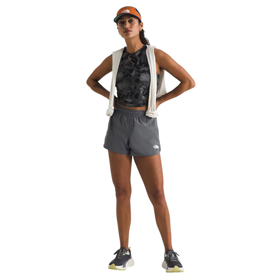Short Flex Woven para mujer color gris