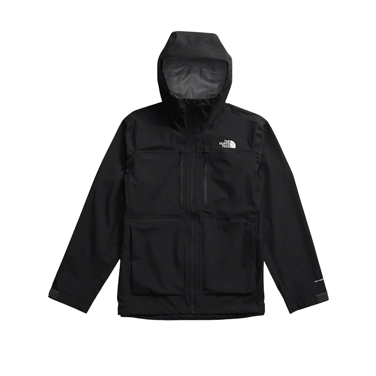 Chaqueta impermeable Terrain Vista 3L Pro para hombre color negro