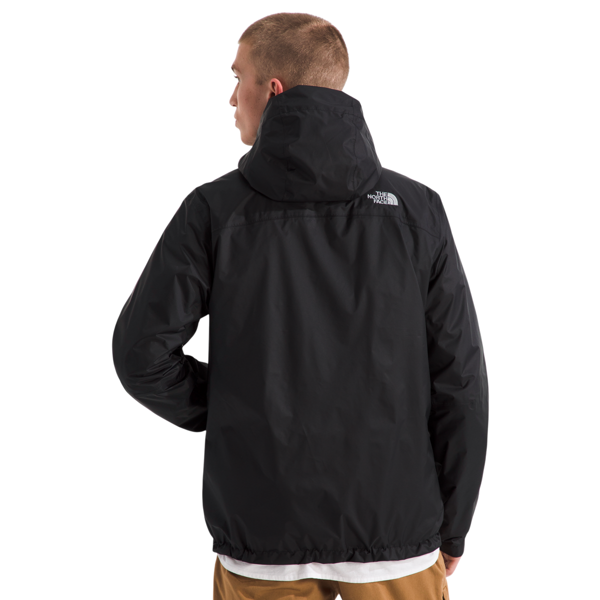 Chaqueta impermeable Venture 2 para hombre color negro