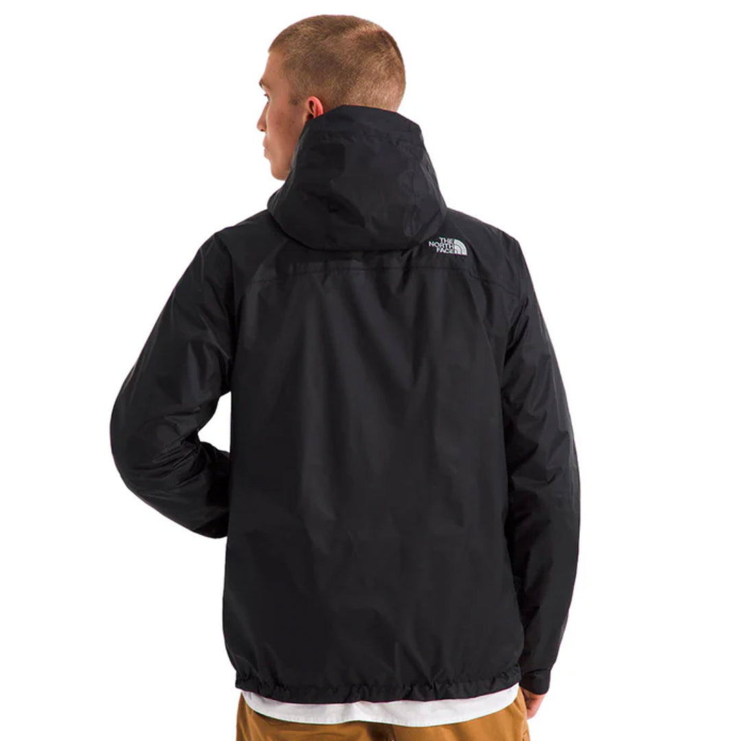 Chaqueta impermeable Venture 2 para hombre color negro