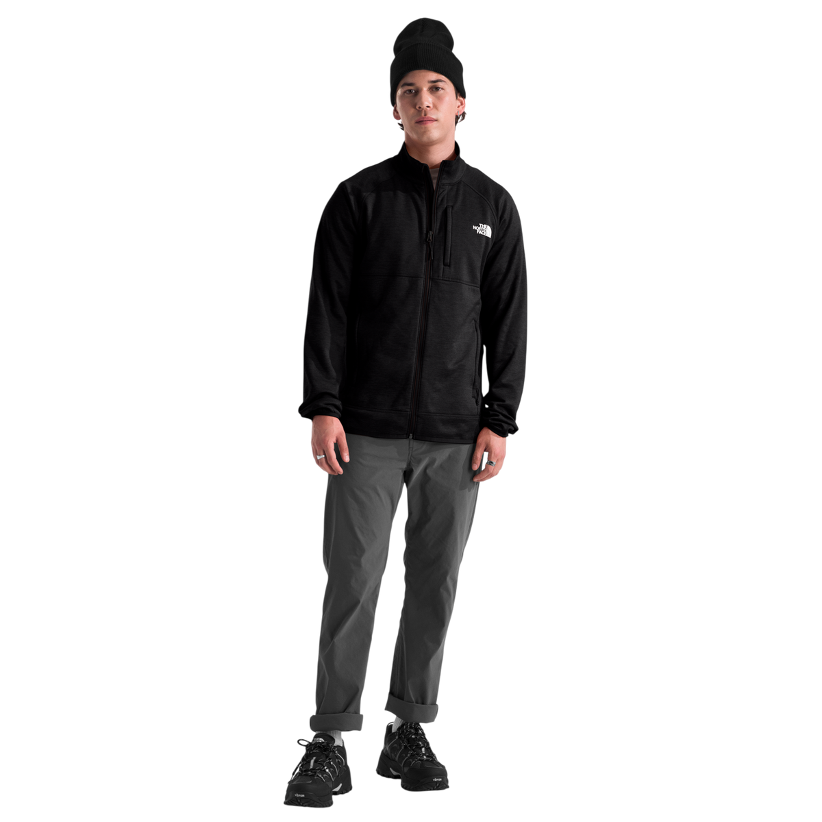 Chaqueta fleece Canyonlands para hombre color negro
