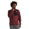 Chaqueta Crest para hombre color vino