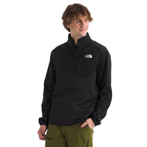 Chaqueta Crest 1/4 para hombre color negro