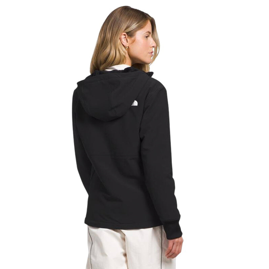 Hoodie Shelbe Raschel para mujer color negro