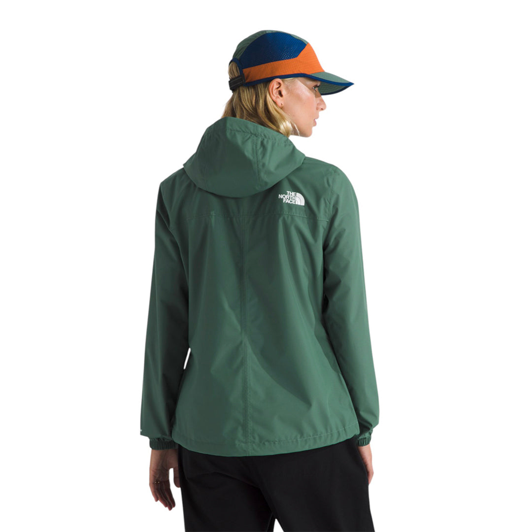 Chaqueta impermeable Antora Rain para mujer color verde
