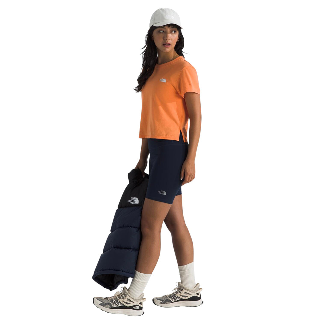 Camiseta Evolution Tee para mujer color anaranjado