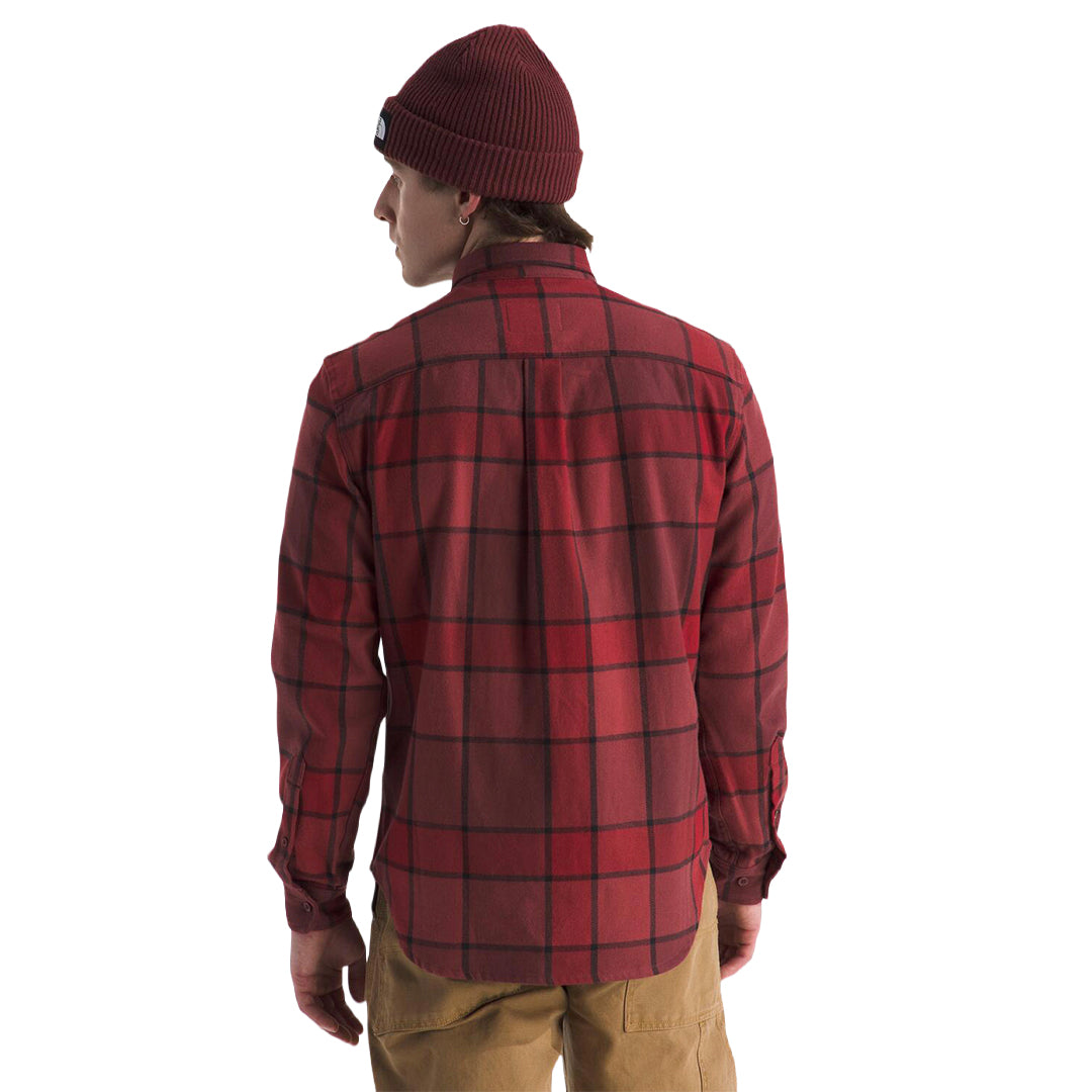 Camisa Arroyo Flannel para hombre color rojo