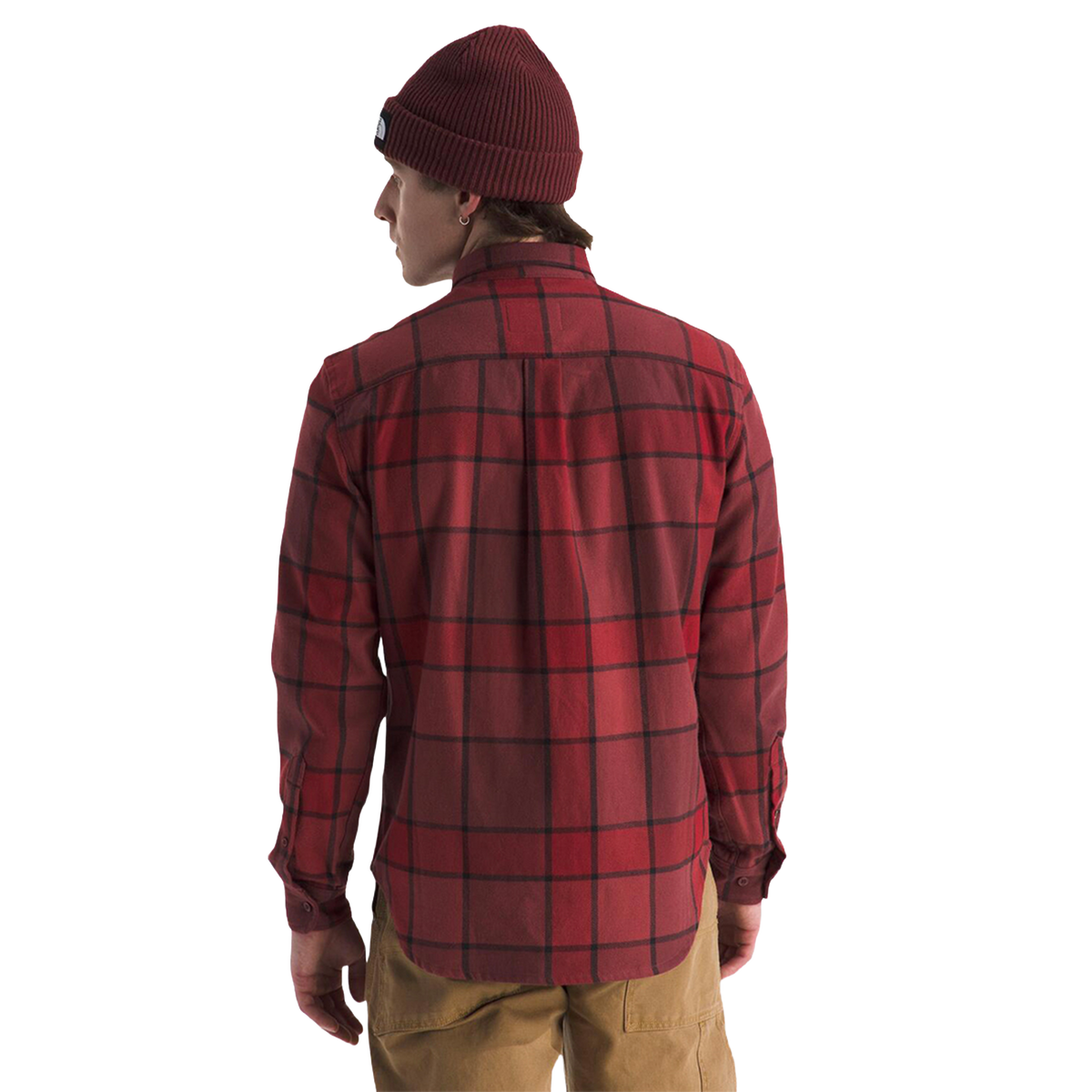 Camisa Arroyo Flannel para hombre color rojo